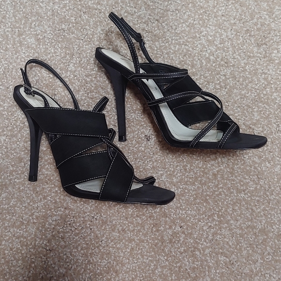 Zara Asymmetric Strappy High-heel Sandals - Picture 9 of 11